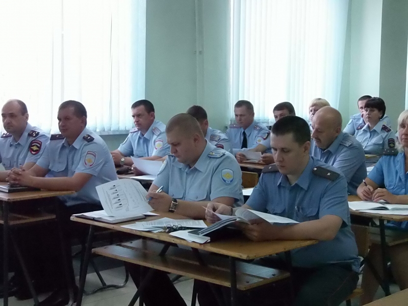 В ОМВД России по городу Саяногорску подвели итоги работы за первое полугодие 2014