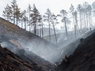 Уроженец Хакасии пострадал при тушении пожара в Бурятии. Его коллега погиб