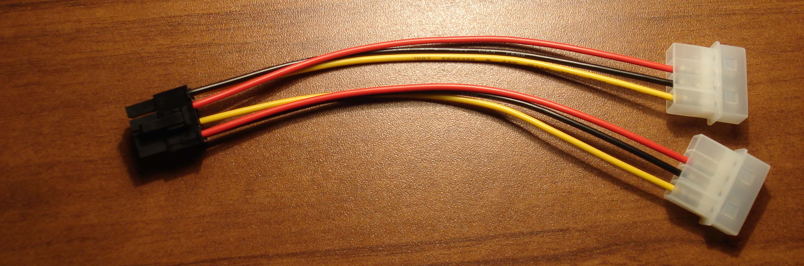 Саяногорск Инфо - perehodnik-pitaniya-dlya-videokart-2molex-8-pin-20sm.jpg, Скачано: 272