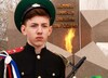 В Саяногорск привезли частичку вечного огня