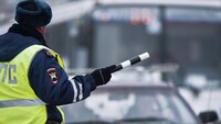 В Новосибирске женщина без прав провезла сотрудника ДПС на капоте