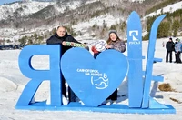 В Саяногорске более 500 человек приняли участие в зимнем празднике