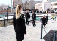 В Саяногорске прошла первая репетиция «Парада Победы»