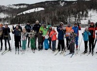 Саяногорск предпочел лыжные гонки новогоднему застолью