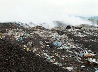 Бывшую свалку Саяногорска могли поджечь специально