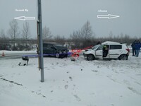 В Хакасии спровоцировавший ДТП водитель впал в кому