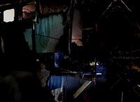 В Саяногорске сгорела сторожка