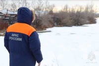 Лед на водоемах Хакасии ещё не набрал прочности