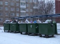В Саяногорске появилось 60 контейнеров для мусора