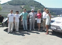 Саяно-Шушенскую ГЭС посетили участники энергетического автопробега