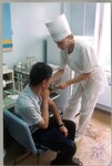 В Саяногорске металлурги начали массово прививаться от гриппа