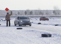 В Саяногорске прошел второй этап чемпионата по кольцевым гонкам «Саянский лед»