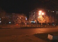 В Саяногорске продолжается проверка уличного освещения