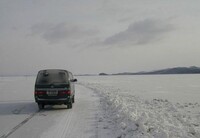 В Новоселовском районе открыта ледовая переправа через Красноярское водохранилище