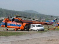 Пропавший в Туве вертолет: на борту могли находиться 14 человек