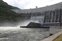 Саяно-Шушенская ГЭС спускает водохранилище