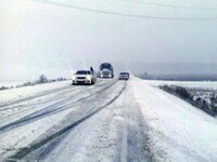 На дорогах в Хакасии затруднено движение