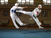 Спортсмены столицы Хакасии уложили на лопатки борцов Сибири