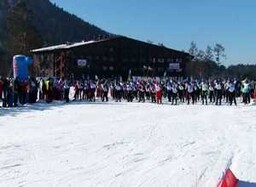 В Саяногорске прошла «Лыжня России 2017»