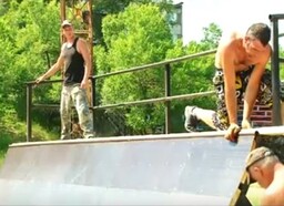 Экстрим городок в Саяногорске практически готов