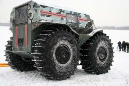 В Саяногорске мальчик пострадал при катании на снегоболотоходе