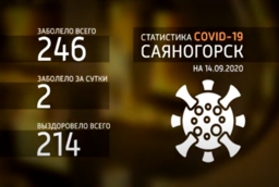 За минувшие сутки еще у 2 саяногорцев выявлен COVID-19