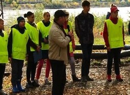 В зоне отдыха в Майна прошел ежегодный городской туристический слет
