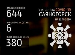 У шестерых саяногорцев за минувшие сутки выявили коронавирус