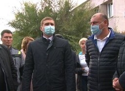 Валентин Коновалов посетил Саяногорск чтобы увидеть, как продвигается благоустройство города