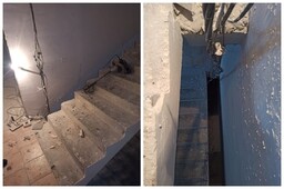 Упавший на стройке в лестничный проем абаканец умер не сразу