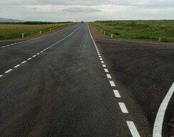 В Хакасии дорожники отремонтировали участок трассы Шира - Новоселово