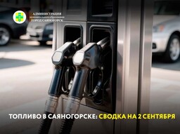 Топливо в Саяногорске: сводка на 2 сентября