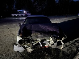 В Хакасии нетрезвый водитель врезался в автомобиль и покинул место ДТП