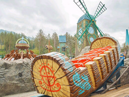 В парке приключений «Дримвуд» на курорте Сбера «Манжерок» открылись пять новых аттракционов