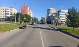 В Абакане школьник пострадал от мотоцикла на пешеходном переходе