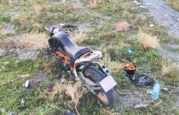 В Хакасии мотоцикл и квадроцикл не поделили дорогу