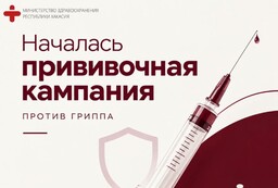 Прививочная кампания против гриппа началась в Хакасии
