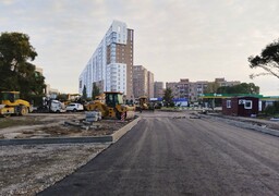 Продолжается капитальный ремонт одной из улиц Абакана