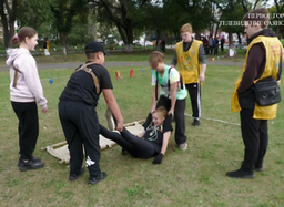 Учащиеся школ муниципалитета участвуют в туристских соревнованиях