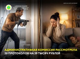 Административная комиссия рассмотрела 20 протоколов на 39 тысяч рублей