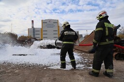 На Абаканской ТЭЦ прошли учения