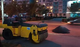 Теплоэнергетики восстанавливают асфальт в Абакане и Черногорске