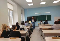 Участие в Уроке доброты приняла Хакасская библиотека для слепых
