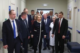 Спикер Совета Федерации проинспектировала строительство стационара в Бограде