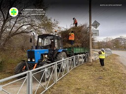 Осеннее благоустройство Саяногорска: город готовится к зиме