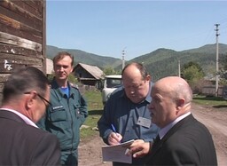 В деревне Богословка сегодня прошли масштабные противопожарные учения