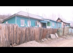 В поселке Майна горел жилой дом