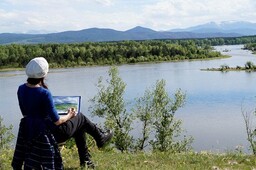 В Саяногорске стартовал стартовал экологический марафон в честь Дня Енисея