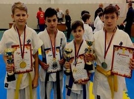 11 медалей завоевали саяногорские каратисты