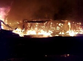 Рядом с Саяногорском произошел трагический пожар